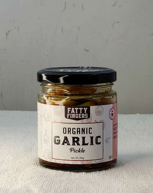 THE BUDDHIST SHOP Organic Garlic Pickle (150gm) 