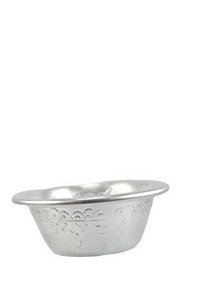 THE BUDDHIST SHOP Aluminium  Water Offering Bowl (Tings)  ~ Set of 7pcs 