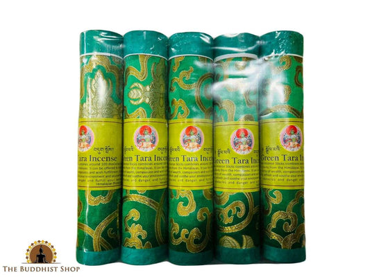 Pack of 5 Nepal Made Green Tara Incense