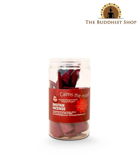 Bhutanese Cone incense-Red